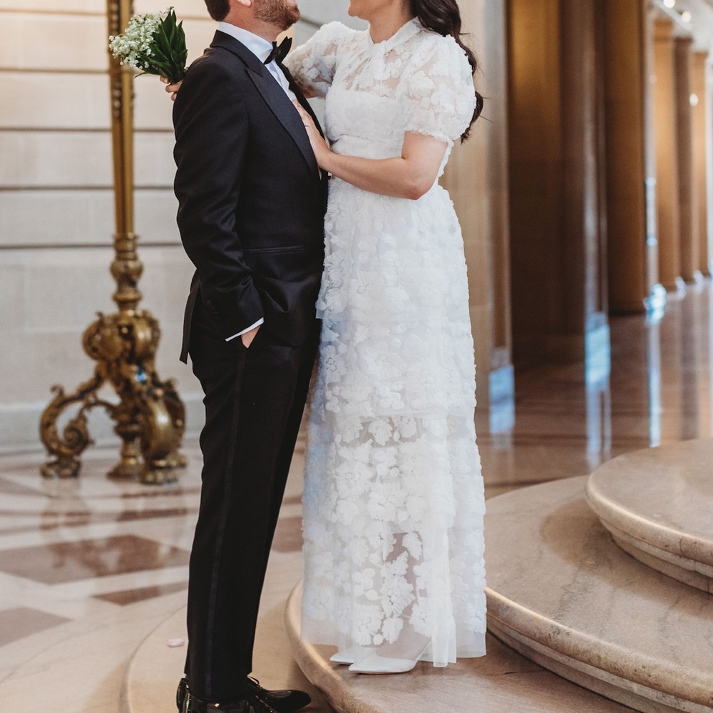 Self Portrait wedding dress never worn